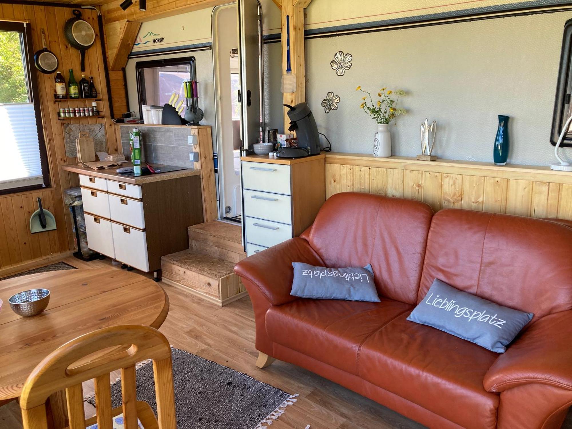 Tiny House Anneliese Hunde Okay Villa Oberbettingen Eksteriør bilde